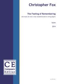 Fox, Christopher: The Feeling of Remembering