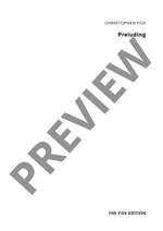 Fox, Christopher: Preluding Product Image