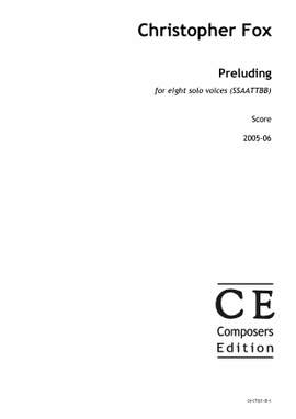Fox, Christopher: Preluding