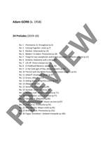 Gorb, Adam: 24 Preludes Product Image