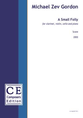 Gordon, Michael Zev: A Small Folly