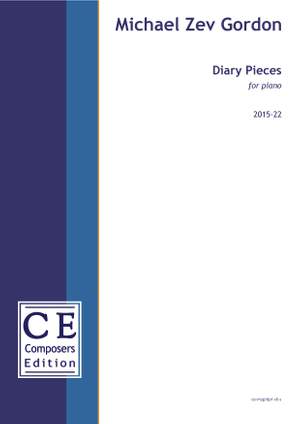 Gordon, Michael Zev: Diary Pieces