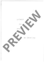 Fox, Erika: Litany Product Image