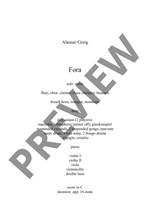 Greig, Alastair: Fora Product Image