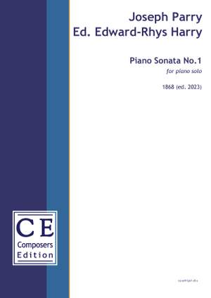 Harry, Edward-Rhys: Piano Sonata No.1