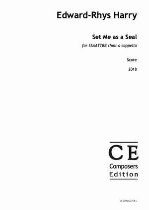 Harry, Edward-Rhys: Set Me as a Seal