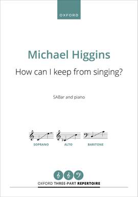 How can I keep from singing?