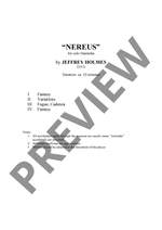 Holmes, Jeffrey: Nereus Product Image