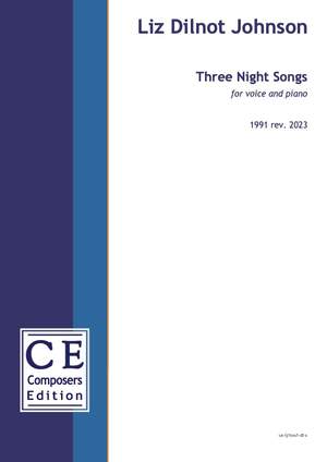 Johnson, Liz Dilnot: Three Night Songs