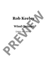 Keeley, Rob: Wind Quintet Product Image