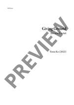 Ko, Tonia: Giving Ground Product Image