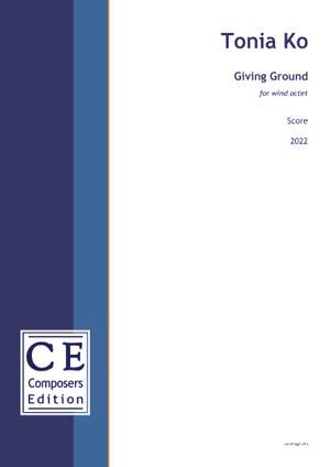 Ko, Tonia: Giving Ground