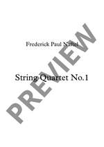 Naftel, Frederick Paul: String Quartet No.1 Product Image