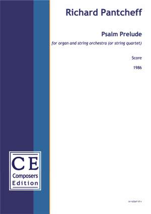 Pantcheff, Richard: Psalm Prelude