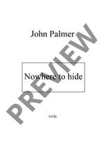 Palmer, John: nowhere to hide Product Image