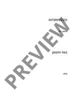 Pike, Jeremy: Intermezzo Product Image