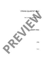 Pike, Jeremy: String Quartet No.4 Product Image