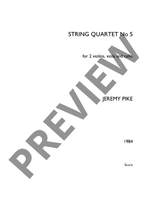 Pike, Jeremy: String Quartet No.5 Product Image