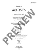Self, Susannah: Quilt Song Product Image