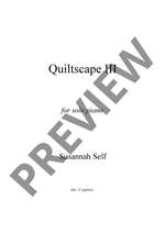 Self, Susannah: Quiltscape III Product Image
