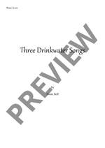 Self, Susannah: Three Drinkwater Songs Product Image
