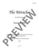 Self, Susannah: The Miracle (SATB version) Product Image