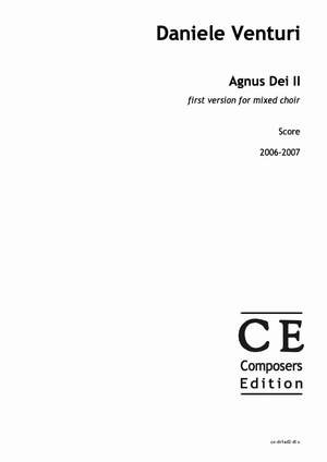 Venturi, Daniele: Agnus Dei II (first version)