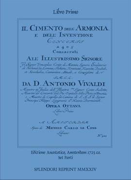 Antonio Vivaldi: Il cimento dell'armonia e dell'inventione