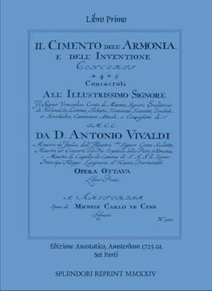 Antonio Vivaldi: Il cimento dell'armonia e dell'inventione