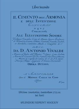 Antonio Vivaldi: Il cimento dell'armonia e dell'inventione