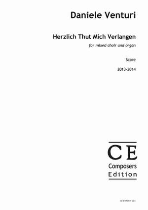 Venturi, Daniele: Herzlich Thut Mich Verlangen