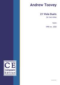 Toovey, Andrew: 21 Viola Duets