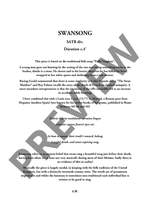 Willis, Alison: Swansong Product Image