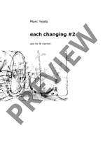 Yeats, Marc: each changing #2 Product Image