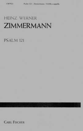 Heinz Werner Zimmermann: Psalm 121