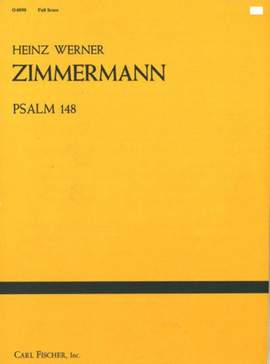 Heinz Werner Zimmermann: Psalm 148