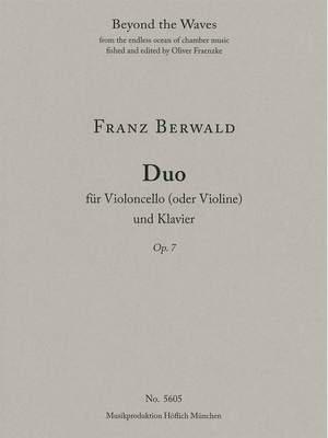 Berwald, Franz: Duo for violoncello (or violin) and piano Op. 7
