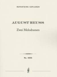 Reuss, August: Zwei Melodramen Op. 21 for orchestra after 2 poems of Heinrich Heine (Seegespenst & Berg-Idylle)