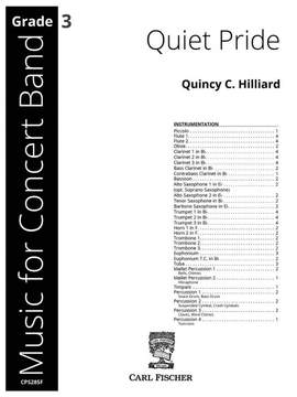 Hilliard, Q C: Quiet Pride B flat major