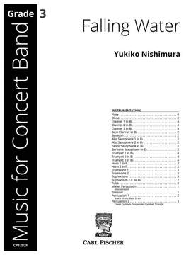 Nishimura, Y: Falling Water B flat major