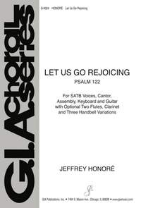 Jeffrey A. Honoré: Let Us Go Rejoicing- 2 octave melody line Handbell