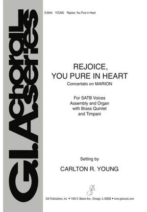 Arthur Henry Messiter: Concertato on Rejoice, You Pure in Heart