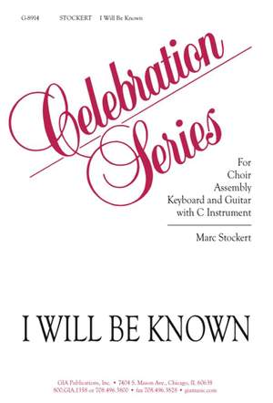 Marc Stockert: I Will Be Known - Guitar edition