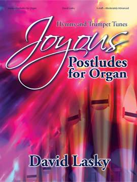 David Lasky: Joyous Postludes for Organ 3-staff