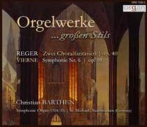 Orgelwerke … großen Stils (CD zu organ 2015/02)