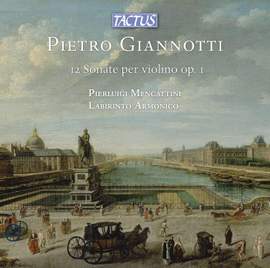Giannotti: 12 Sonate a Violino solo col Basso op. I