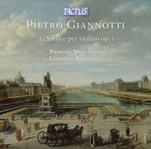 Giannotti: 12 Sonate a Violino solo col Basso op. I