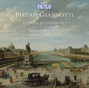 Giannotti: 12 Sonate a Violino solo col Basso op. I