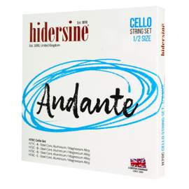 Hidersine Andante Cello String SET 1/2