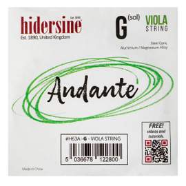 Hidersine Andante Viola G String 16" - 15"